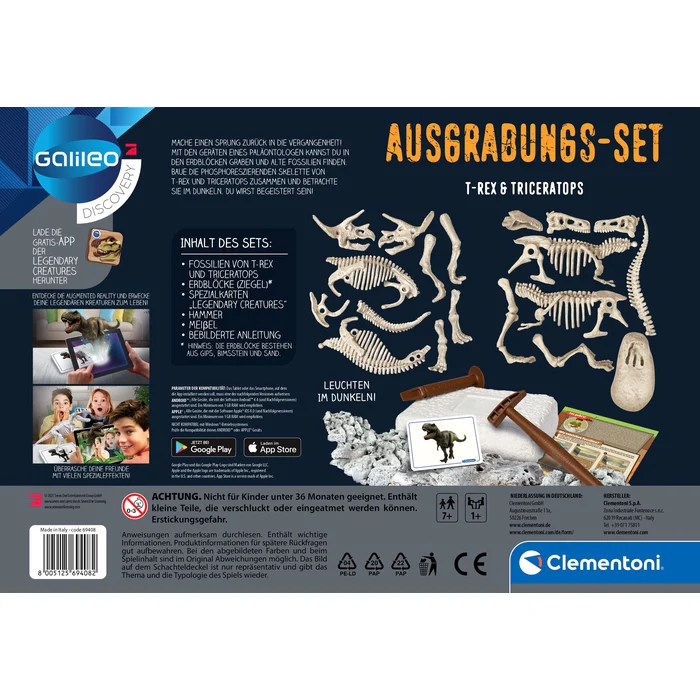 Ausgrabungs-Set T-Rex & Triceratops - Image 3