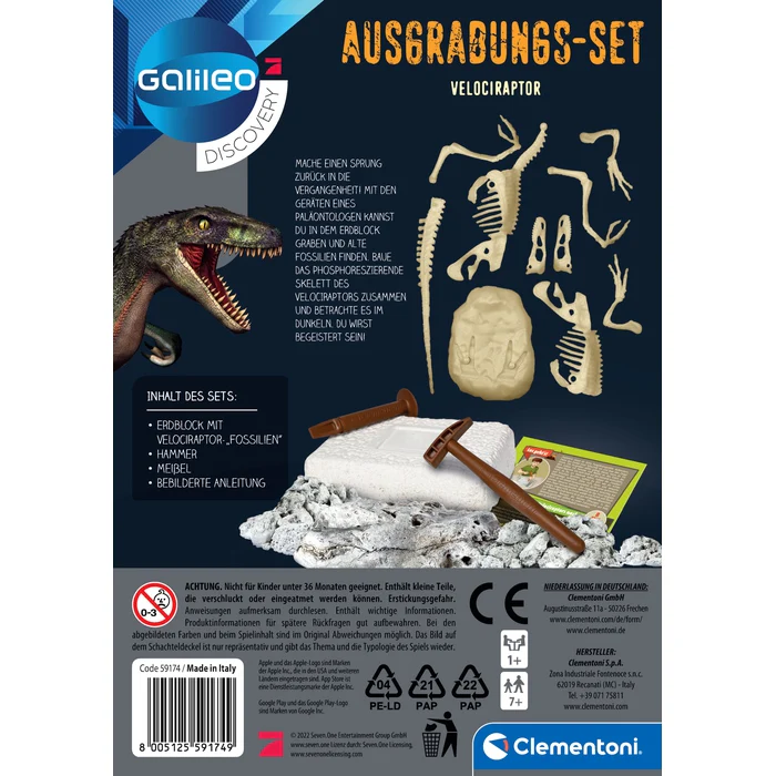 Ausgrabungs-Set Velociraptor - Image 3