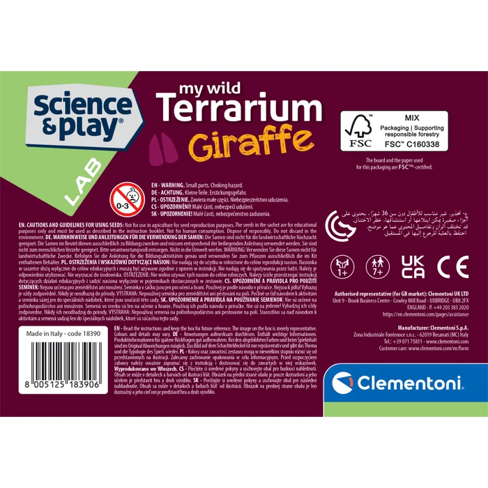 Mini Terrarium - Giraffe - Image 3